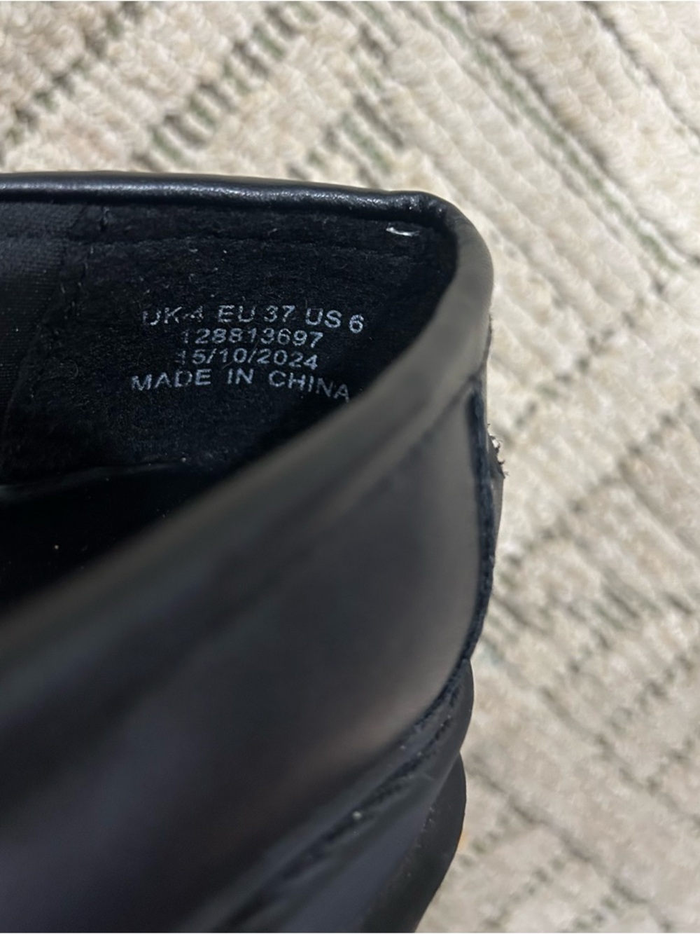 ASOS DESIGN Wide Fit chunky loafers size 6.5W - Picture 6 of 11